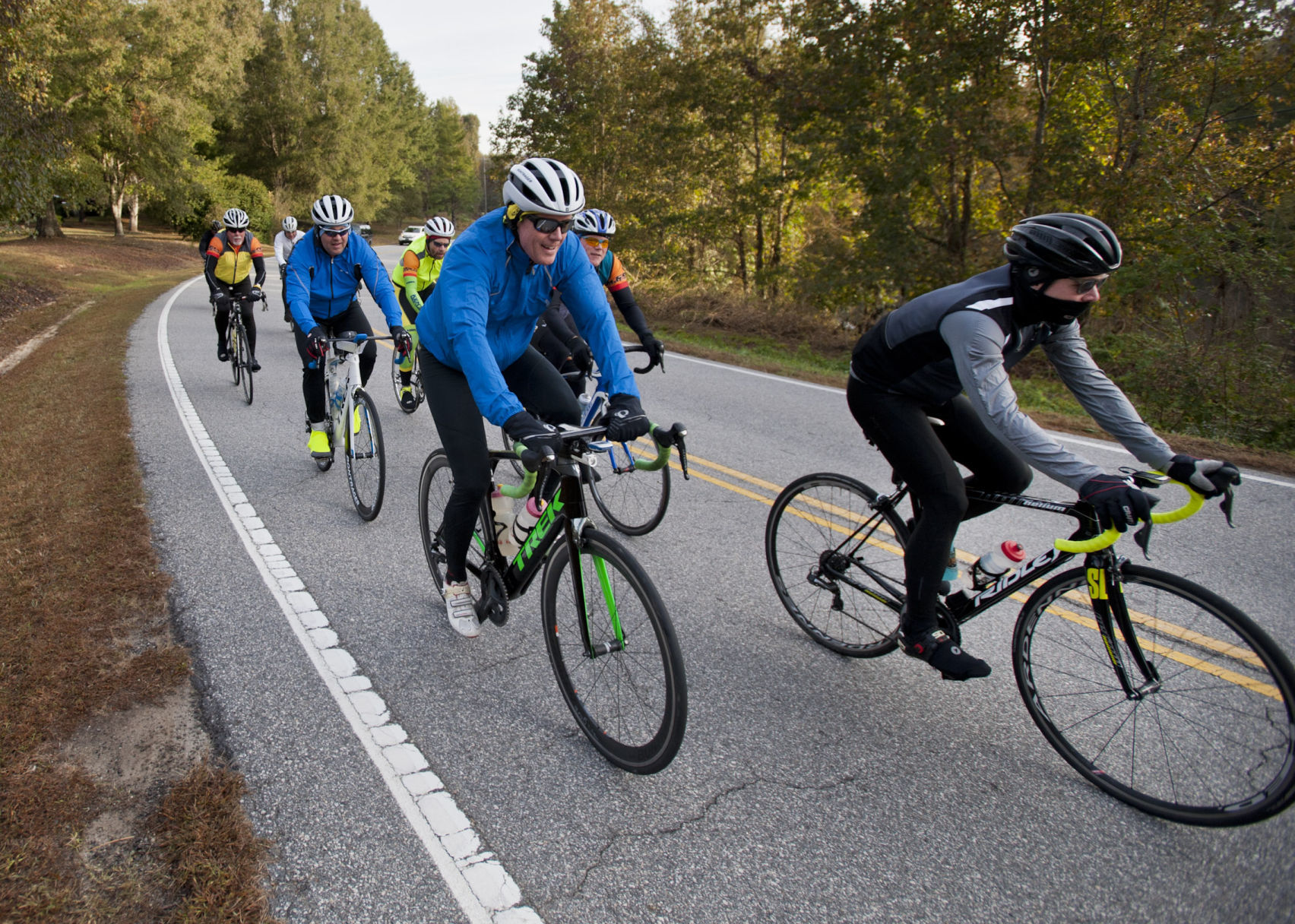 Solar Bears ride for Cancer Services